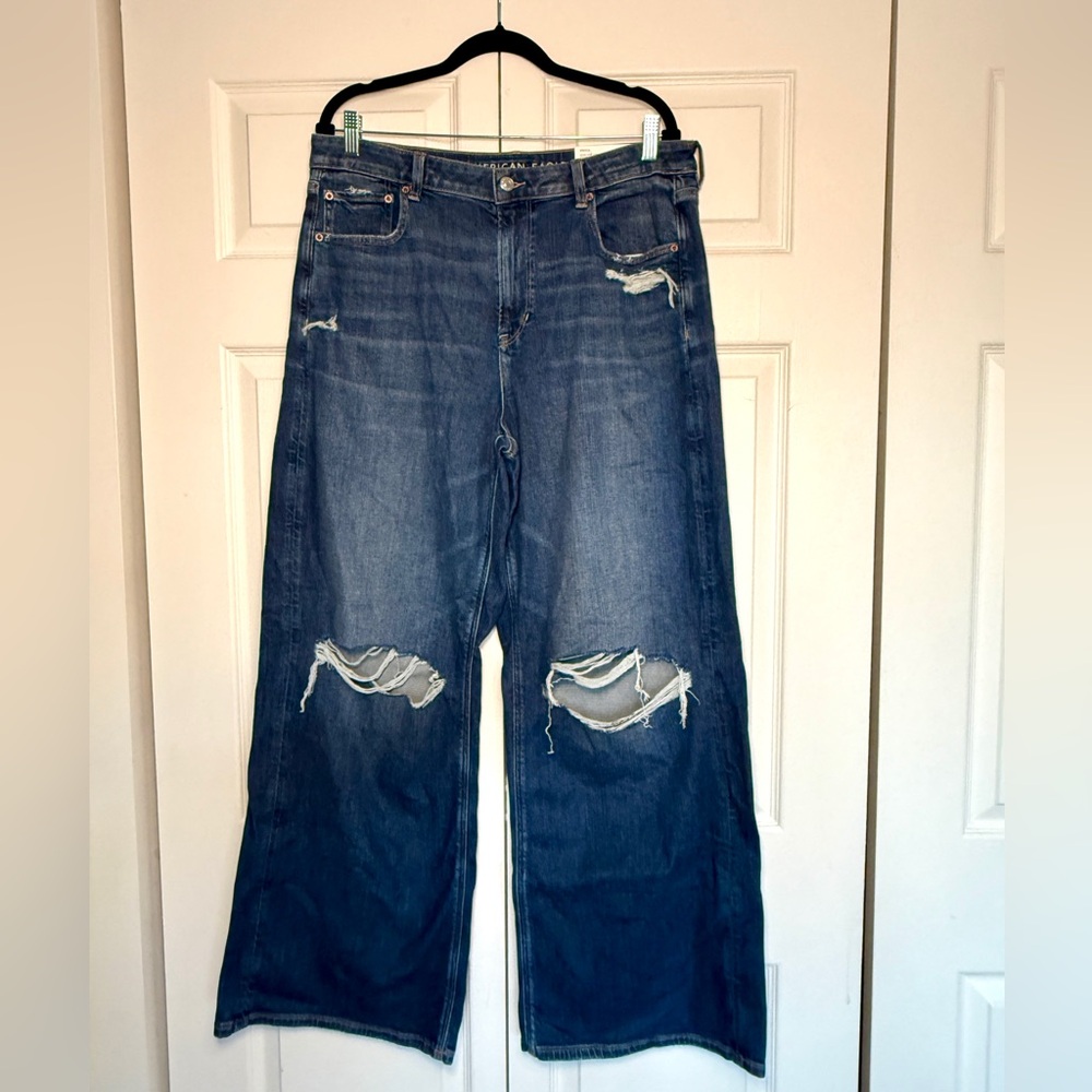 American Eagle Outfitters Blue Flare Jeans